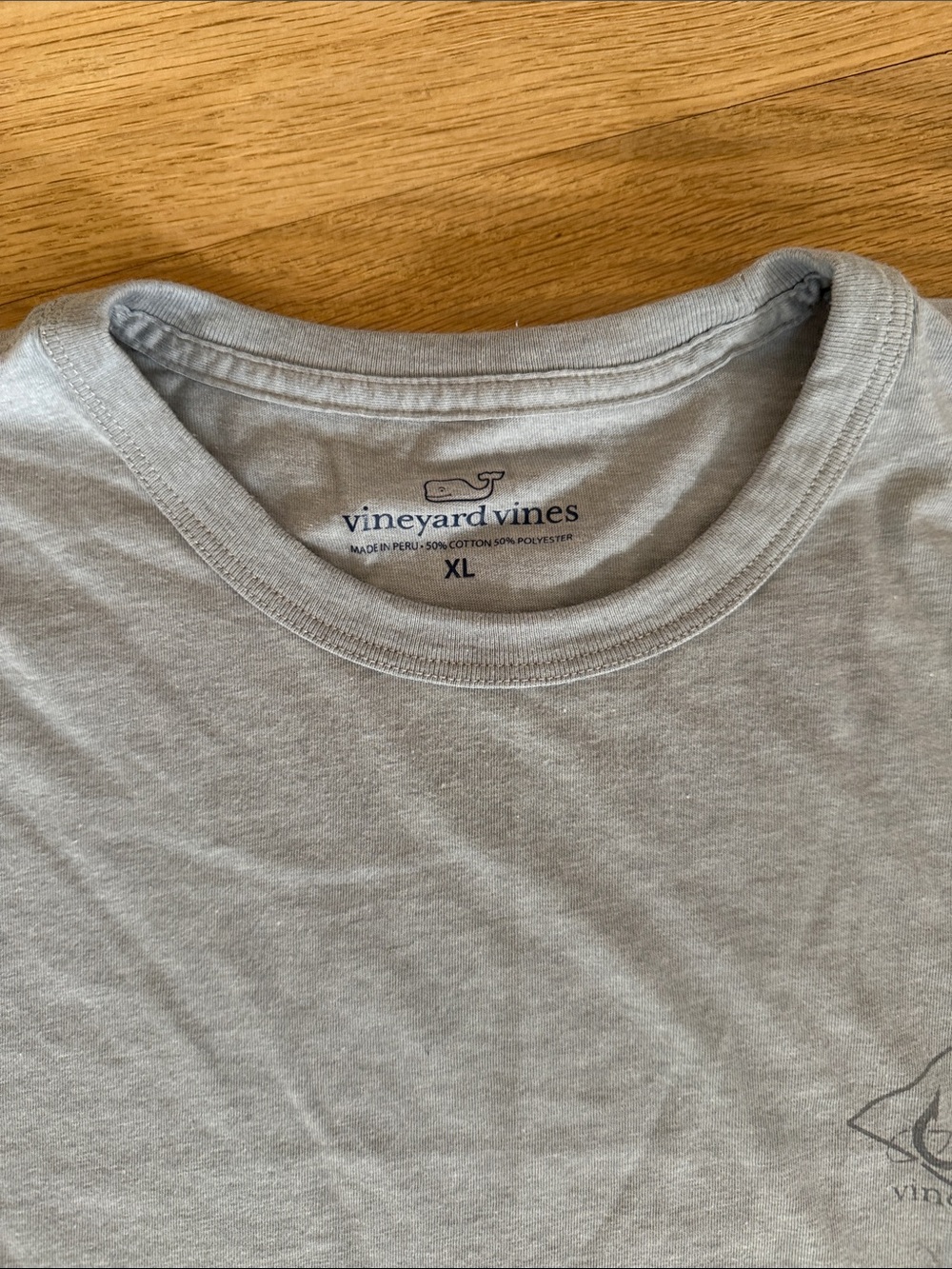 Men's Light Gray Short-Sleeve Crewneck T-Shirt Sz XL - Picture 2 of 11